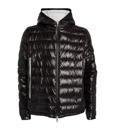 Shop Moncler Quilted Galion Jacket In Black