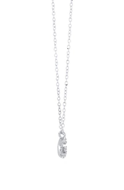 Bony Levy Icon Diamond Initial Pendant Necklace In 18k White Gold - G