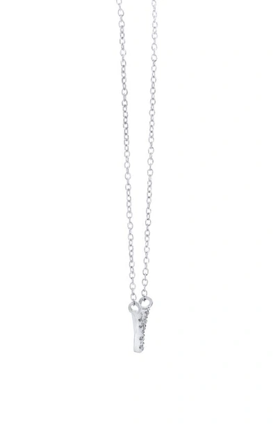 Bony Levy Icon Diamond Initial Pendant Necklace In 18k White Gold - Y