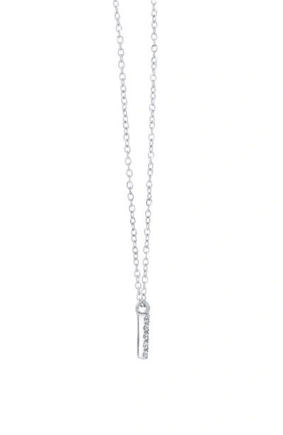 Bony Levy Icon Diamond Initial Pendant Necklace In 18k White Gold - I