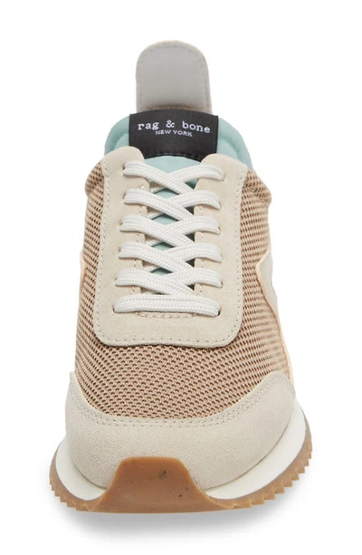 Shop Rag & Bone Retro Runner Sneaker In Lightsand