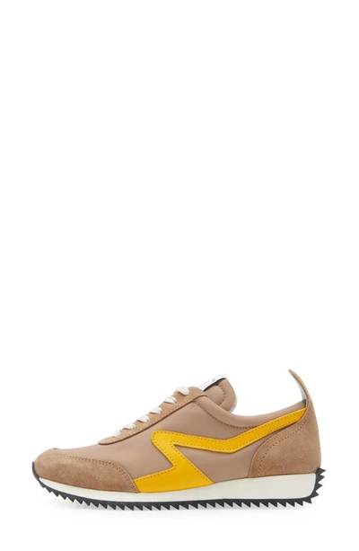 Shop Rag & Bone Retro Runner Sneaker In Cigar