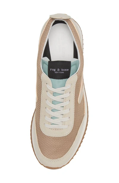 Shop Rag & Bone Retro Runner Sneaker In Lightsand