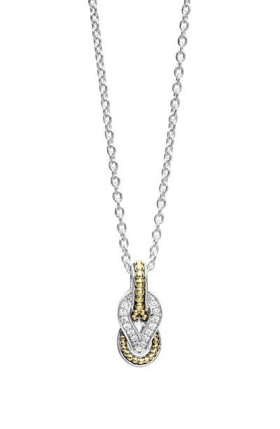 Shop Lagos Newport Diamond Pendant Necklace