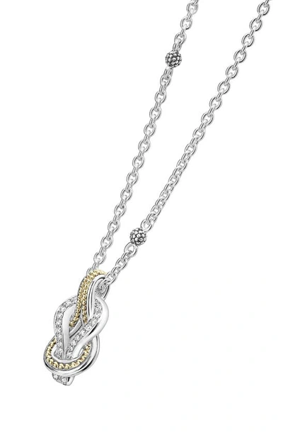 Shop Lagos Newport Diamond Pendant Necklace