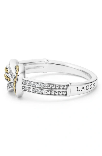 Shop Lagos Newport Diamond Pavé Ring