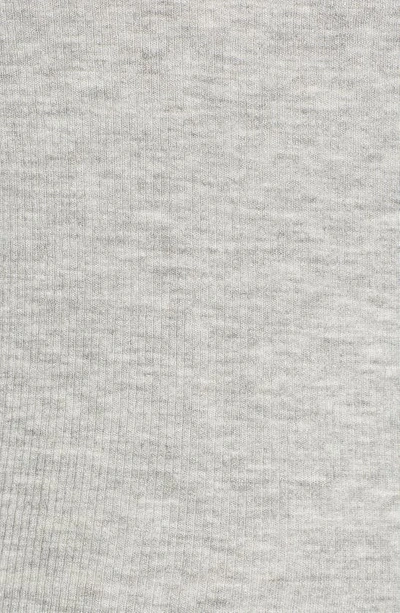Splendid V-neck Long Sleeve T-shirt In Heather Grey