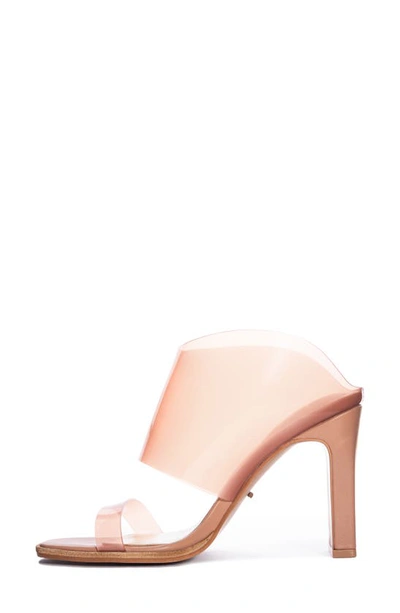 42 Gold Linx Slide Sandal In Natural