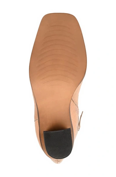 Shop Journee Signature Tamori Leather Boot In Tan