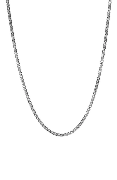 Shop Degs & Sal Box Chain Necklace In Silver