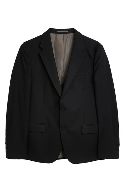 Shop River Island Skinny Twill Suit Jacket In Black
