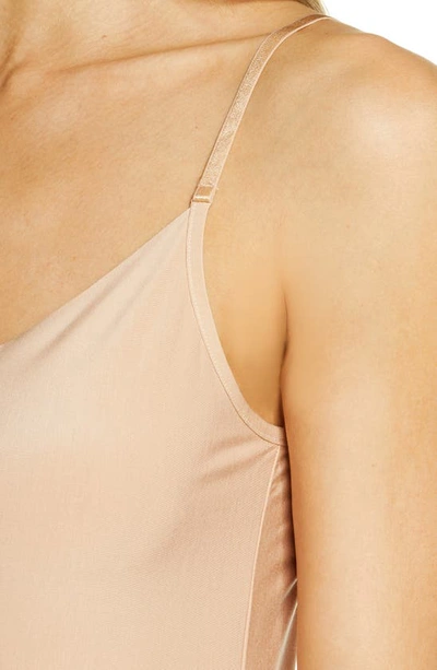 Commando Butter Scoop Neck Spandex Camisole In Beige