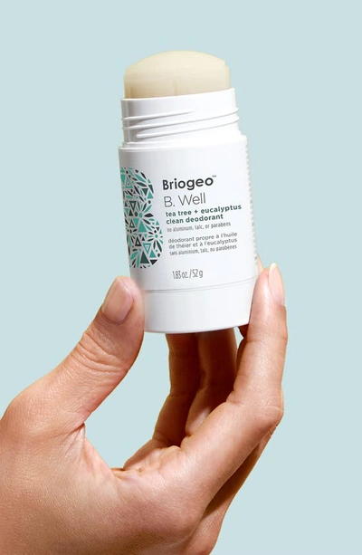 Shop Briogeo B. Well Tea Tree + Eucalyptus Clean Deodorant