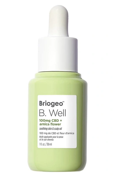 Shop Briogeo B. Well 100mg Cbd + Arnica Flower Soothing Skin & Scalp Oil