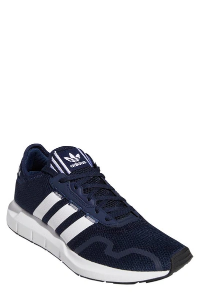 Shop Adidas Originals Swift Run X Sneaker In Navy/ White/ Core Black