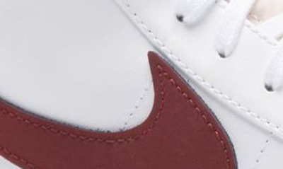 Shop Nike Blazer Mid '77 Vintage Sneaker In White/ Team Red