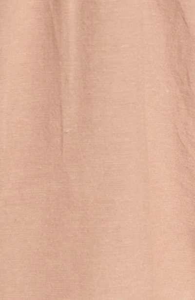 Free People Bella Ruffle Front Tunic Blouse In Cashmere