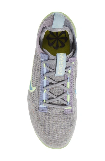 Shop Nike Air Vapormax 2021 Fk Sneaker In Grey/ Grey/ Aluminum