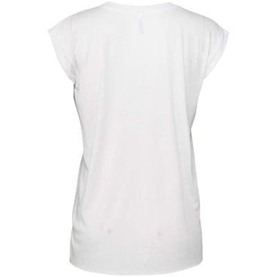 Wear By Erin Andrews Women's  White Los Angeles Rams Super Bowl Lvi Champions Burst Muscle Sleeveless In White