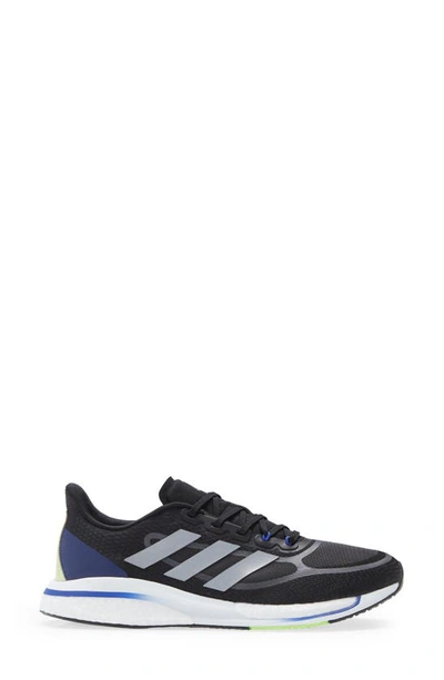 Shop Adidas Originals Supernova Running Shoe In Black/ Silver/ Blue