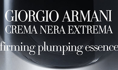 Shop Giorgio Armani Crema Nera Extrema Firming Plumping Essence