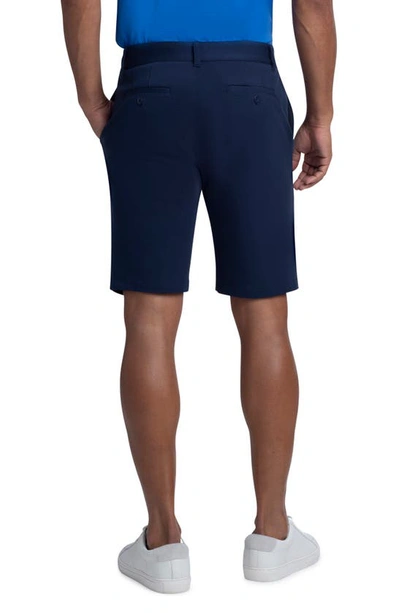Bugatchi Men's Performance Knit Bermuda Shorts In Navy