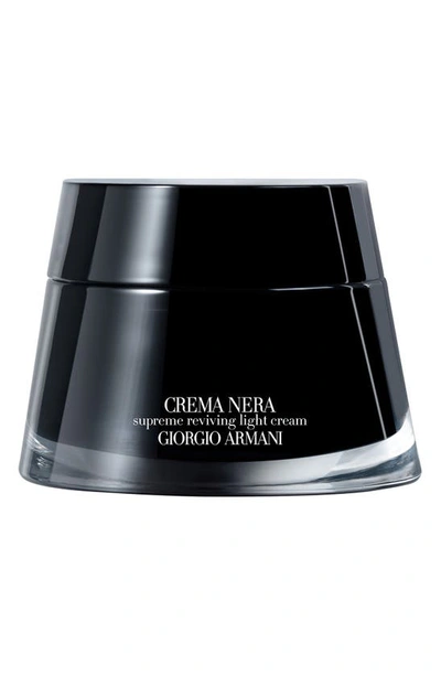 Shop Giorgio Armani Crema Nera Extrema Supreme Lightweight Reviving Face Cream