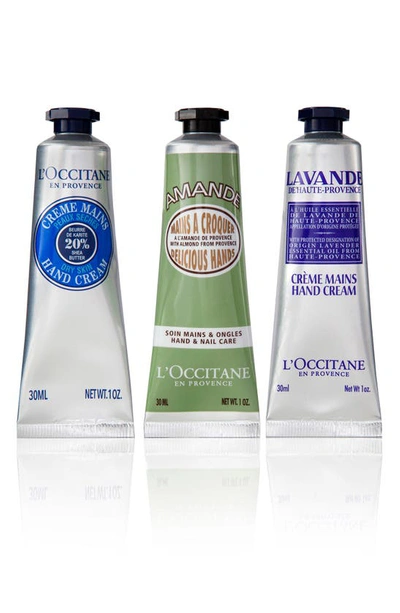 Shop L'occitane Travel Size Shea Hand Cream Favorites Set $37 Value