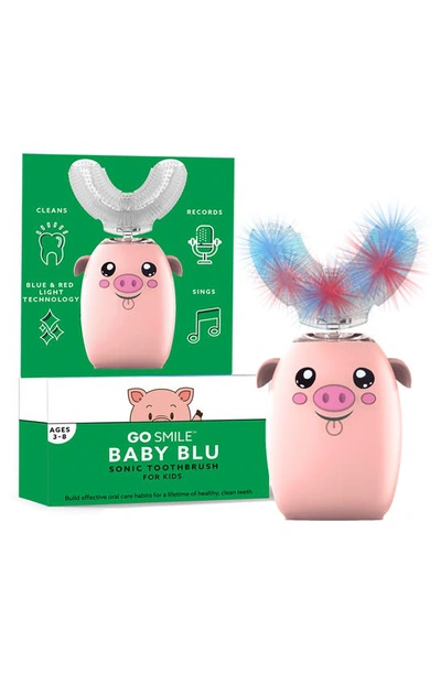 Shop Go Smile Baby Blu Picnic The Pig Interactive Sonic Toothbrush