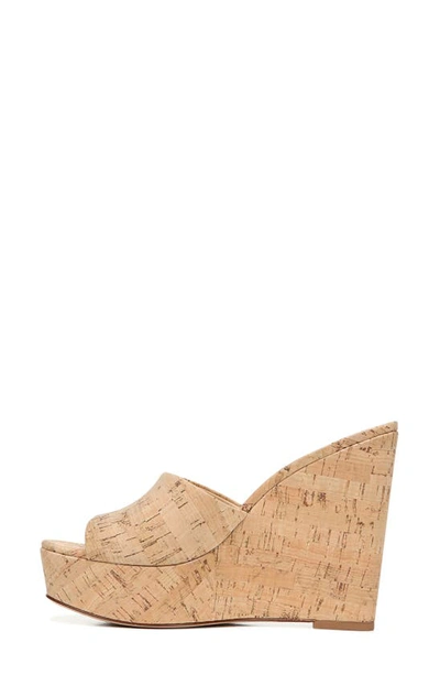 Shop Veronica Beard Dali Platform Wedge Sandal In Cork