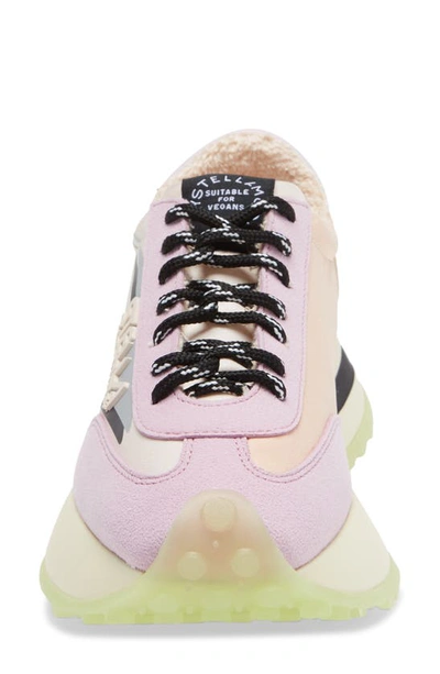 Shop Stella Mccartney Reclypse Recycled Polyester Sneaker In Light Orchid/ Soft Pink