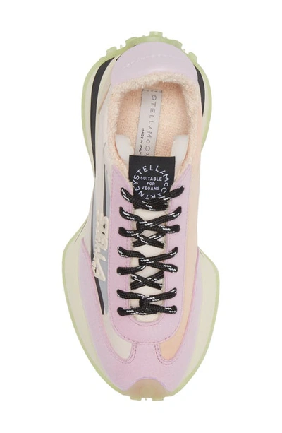 Shop Stella Mccartney Reclypse Recycled Polyester Sneaker In Light Orchid/ Soft Pink