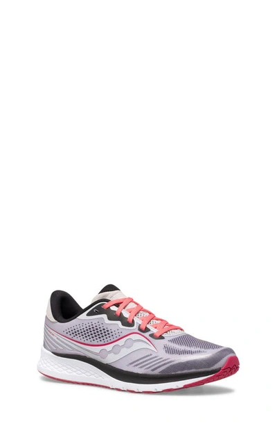 Shop Saucony Ride 14 Sneaker In Fog/ Cherry