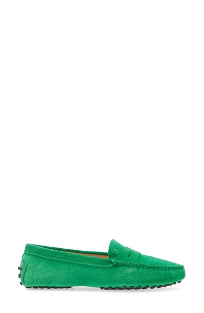 Shop Tod's Penny Driving Shoe In Jolly Green