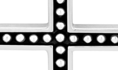 John Hardy Sterling Silver Classic Chain Jawan Cross Pendant Necklace, 20 In Silver