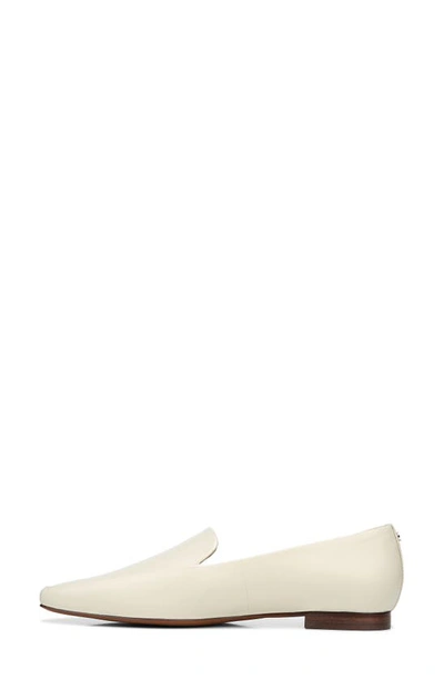 Shop Sam Edelman Emelie Square Toe Loafer In Modern Ivory Leather