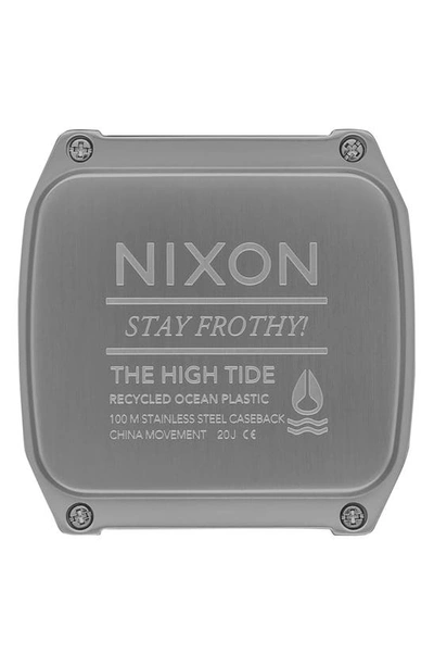 Nixon High Tide Digital Silicone Strap Watch, 44mm In Surplus