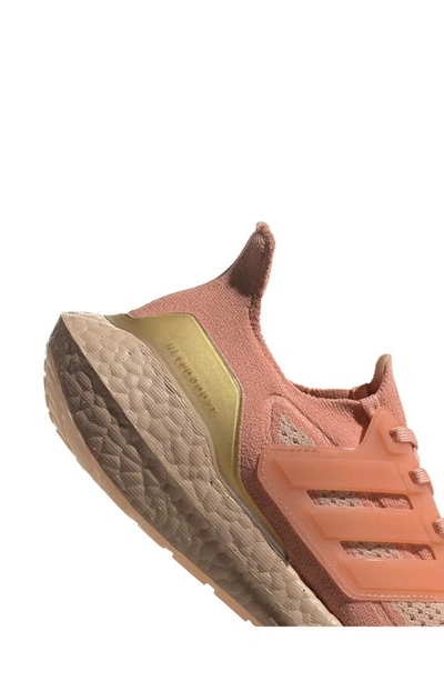Shop Adidas Originals Ultraboost 21 Running Shoe In Ambient Blush/ Halo Blush