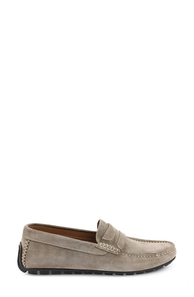 Shop Bruno Magli Xeleste Loafer In Taupe Suede