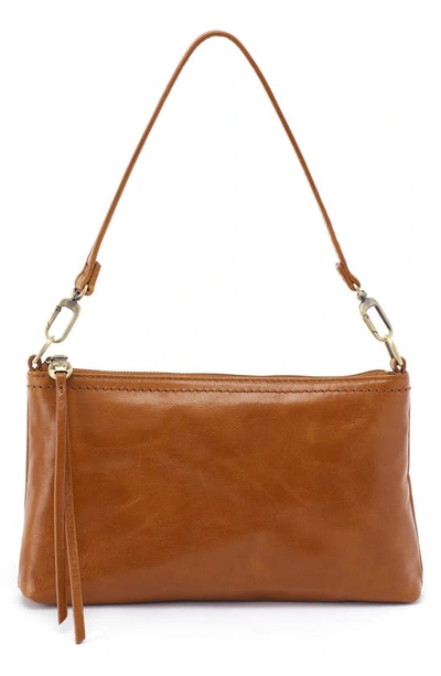 Hobo Darcy Convertible Leather Crossbody Bag In Truffle