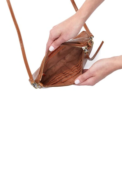 Hobo Darcy Convertible Leather Crossbody Bag In Truffle