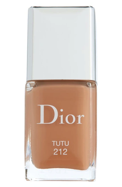 Shop Dior Vernis Gel Shine & Long Wear Nail Lacquer In 212 Tutu