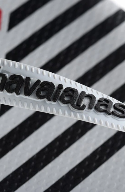 Shop Havaianas Trend Mens Flip Flop In Ice Grey/ Grey/ Black