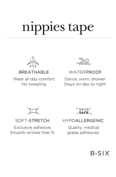 Bristols 6 Breast Tape In Black