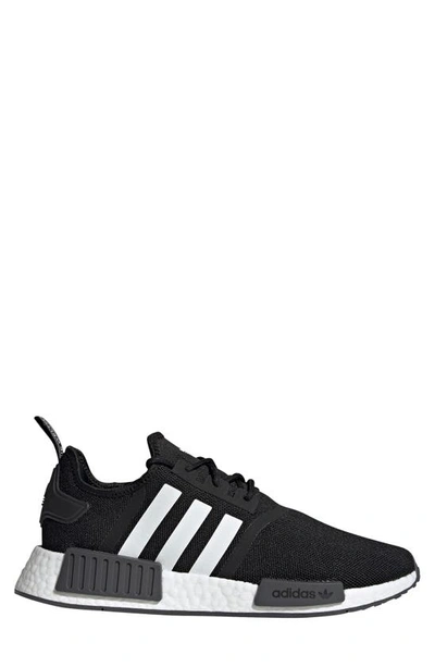 Shop Adidas Originals Nmd R1 Primeblue Sneaker In Core Black/ White/ Grey