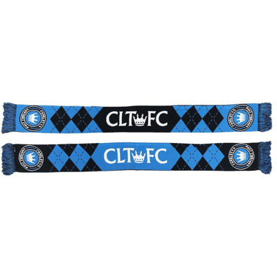 Shop Ruffneck Scarves Charlotte Fc Argyle Scarf In Blue