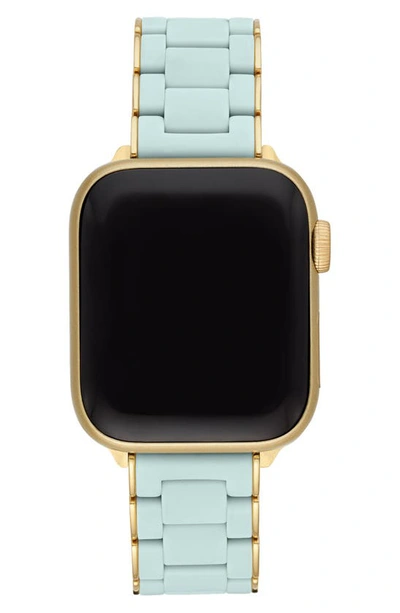 Shop Michele Silicone Wrapped Apple Watch® Bracelet In Green