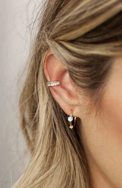 Ettika Crystal Ear Cuff In Gold