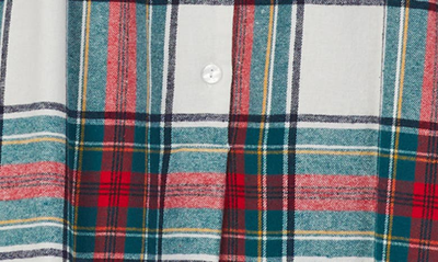 Lanz Of Salzburg Ballet Nightgown In Multi Plaid