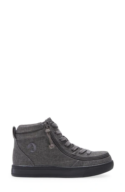 Shop Billy Footwear Billy Classic Lace High Top Sneaker In Charcoal Jersey